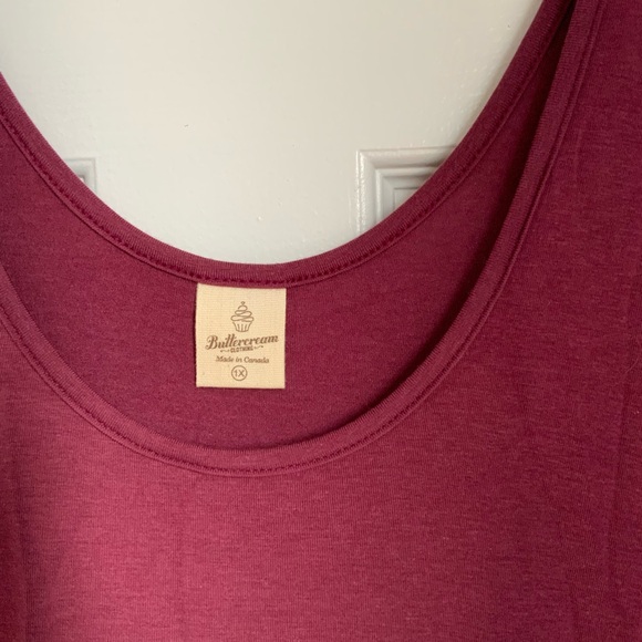 Buttercream Clothing Bamboo Maxi dress 1X - Picture 2 of 4